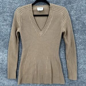 St. John Women's V-Neck Ribbed Sweater